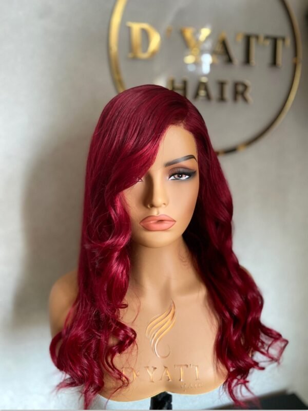 Adrey wig 2 Audrey Cherry Red Wig