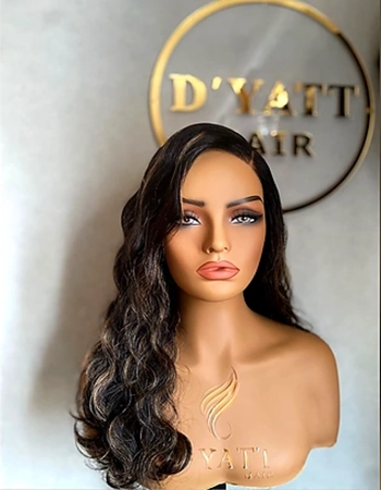 Amy Blonde Highlight Wig