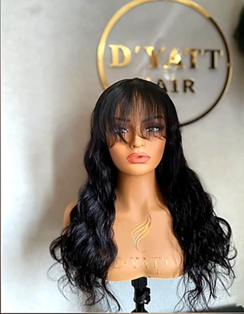 Cyn Curtain Bangs Wig