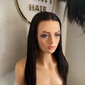 straight black wig Rona Silky Straight Wig