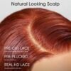 amber 2 Amber Wavy Pre-cut Wig