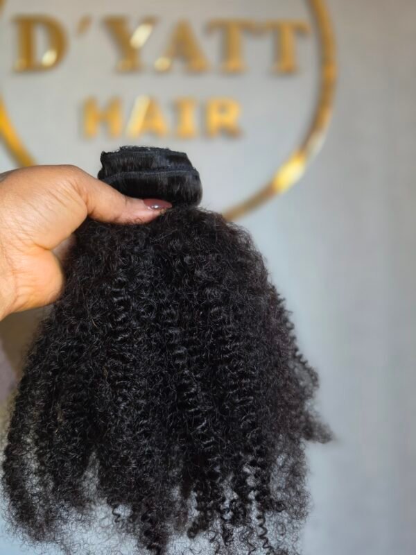 kinky curly Kinky Curly Clip-in Extensions