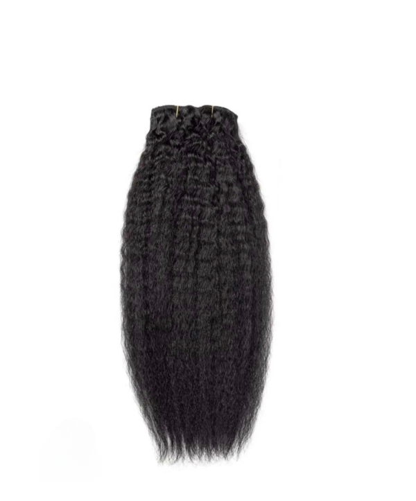 kinky straight 3 Kinky Straight Clip-In Extensions