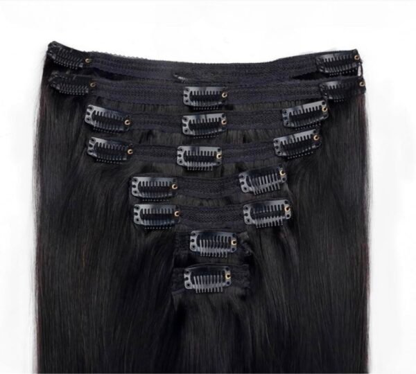striaght 4 Silky Straight clip-in extensions